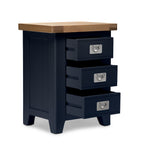 Gloucester Railings 3 Drawer Bedside Table