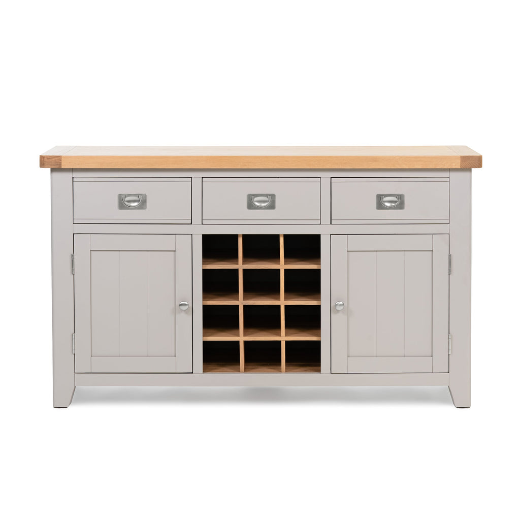 Gloucester Grey Large Wine Cabinet