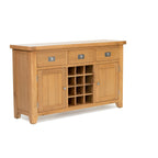Gloucester Oak Large Wine Cabinet