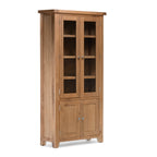 Gloucester Oak Display Cabinet