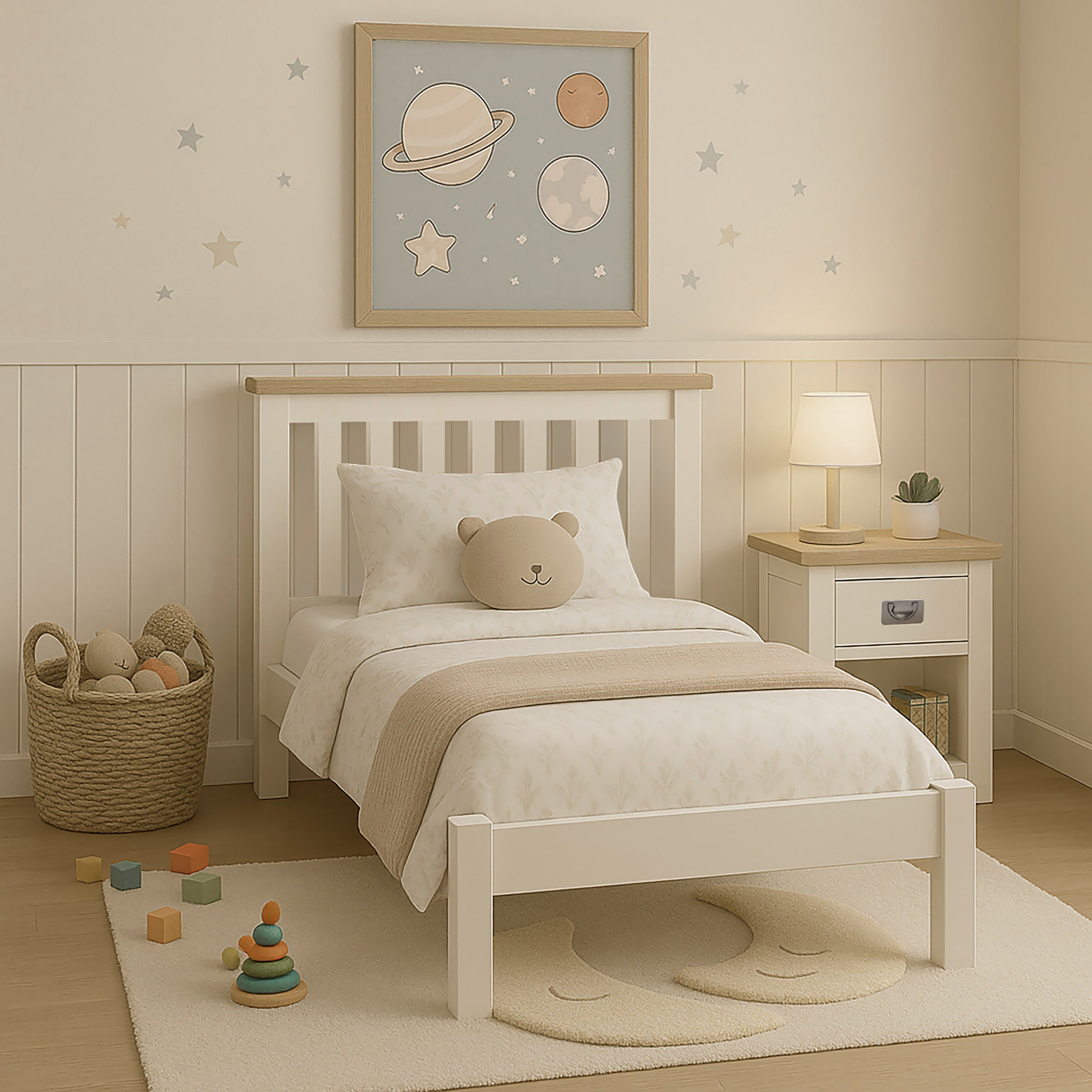 Gloucester Stone 3ft Single Bed