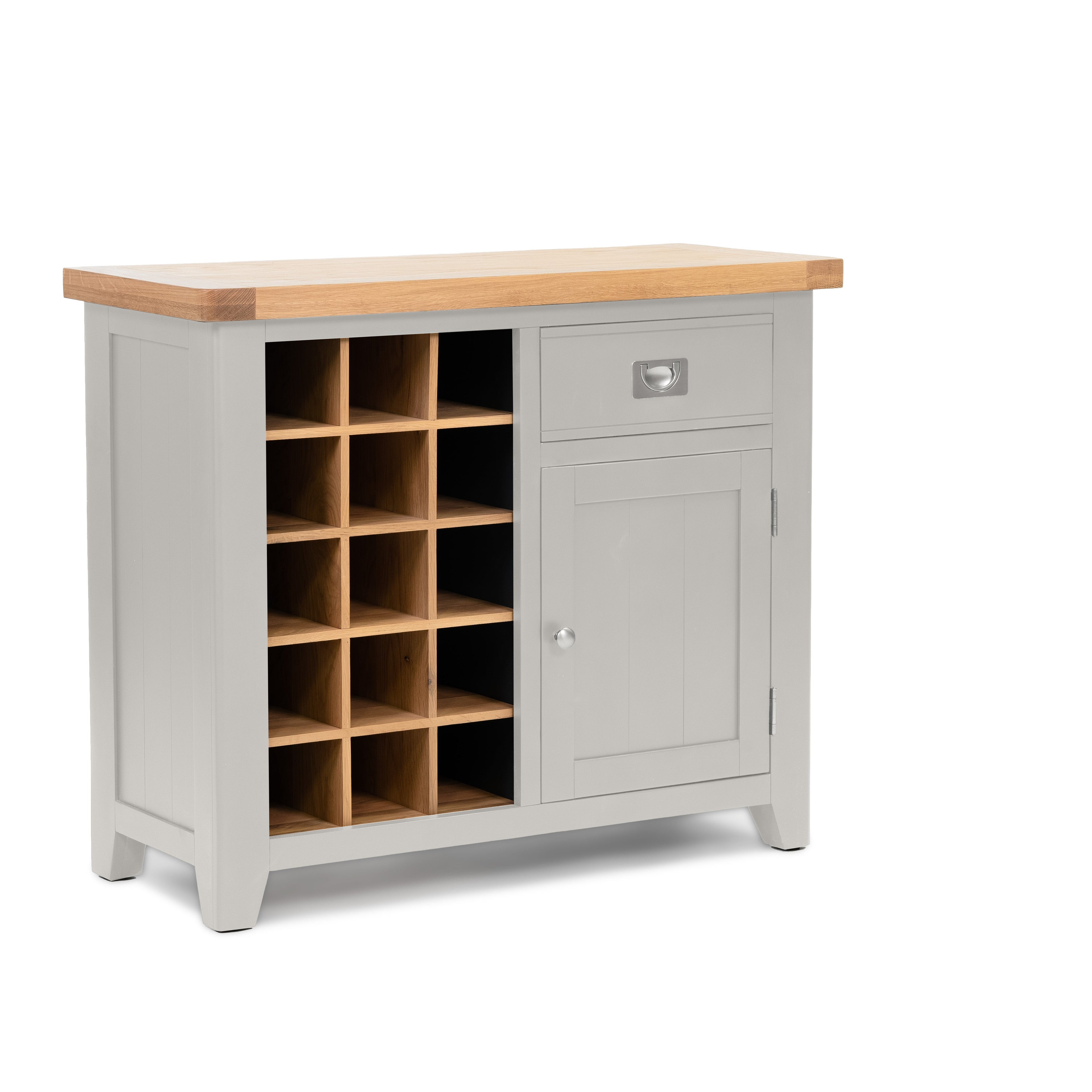 Gloucester Grey Small Wine Cabinet