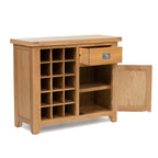 Gloucester Oak Small Wine Cabinet