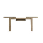 Hove Smoked Oak Medium Extending Dining Table (1.3 m - 1.8 m)
