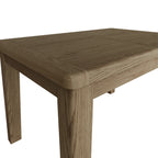 Hove Smoked Oak Medium Extending Dining Table (1.3 m - 1.8 m)