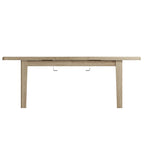 Hove Smoked Oak Large Extending Dining Table (1.8 m - 2.3 m)