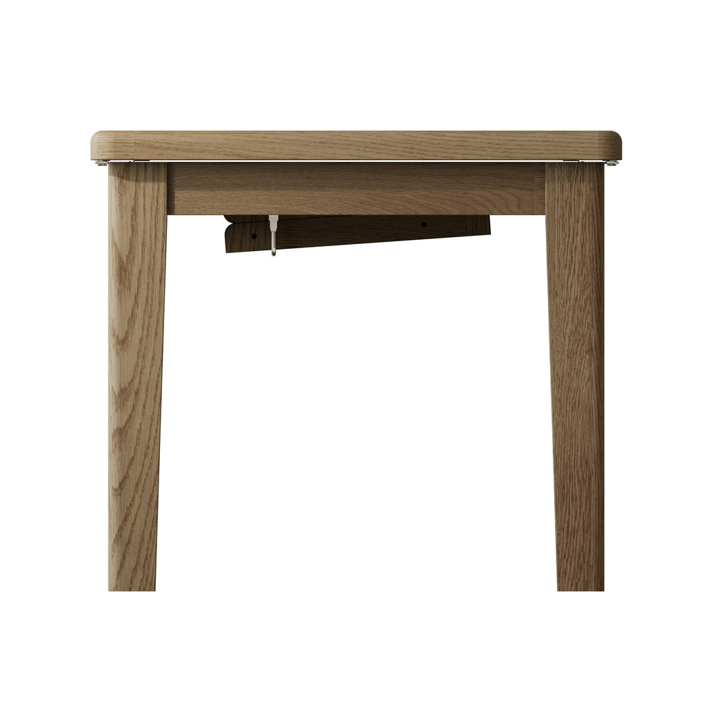 Hove Smoked Oak Large Extending Dining Table (1.8 m - 2.3 m)