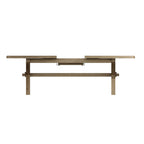Hove Smoked Oak Large Extending Trestle Dining Table (2.0 m - 2.5 m)