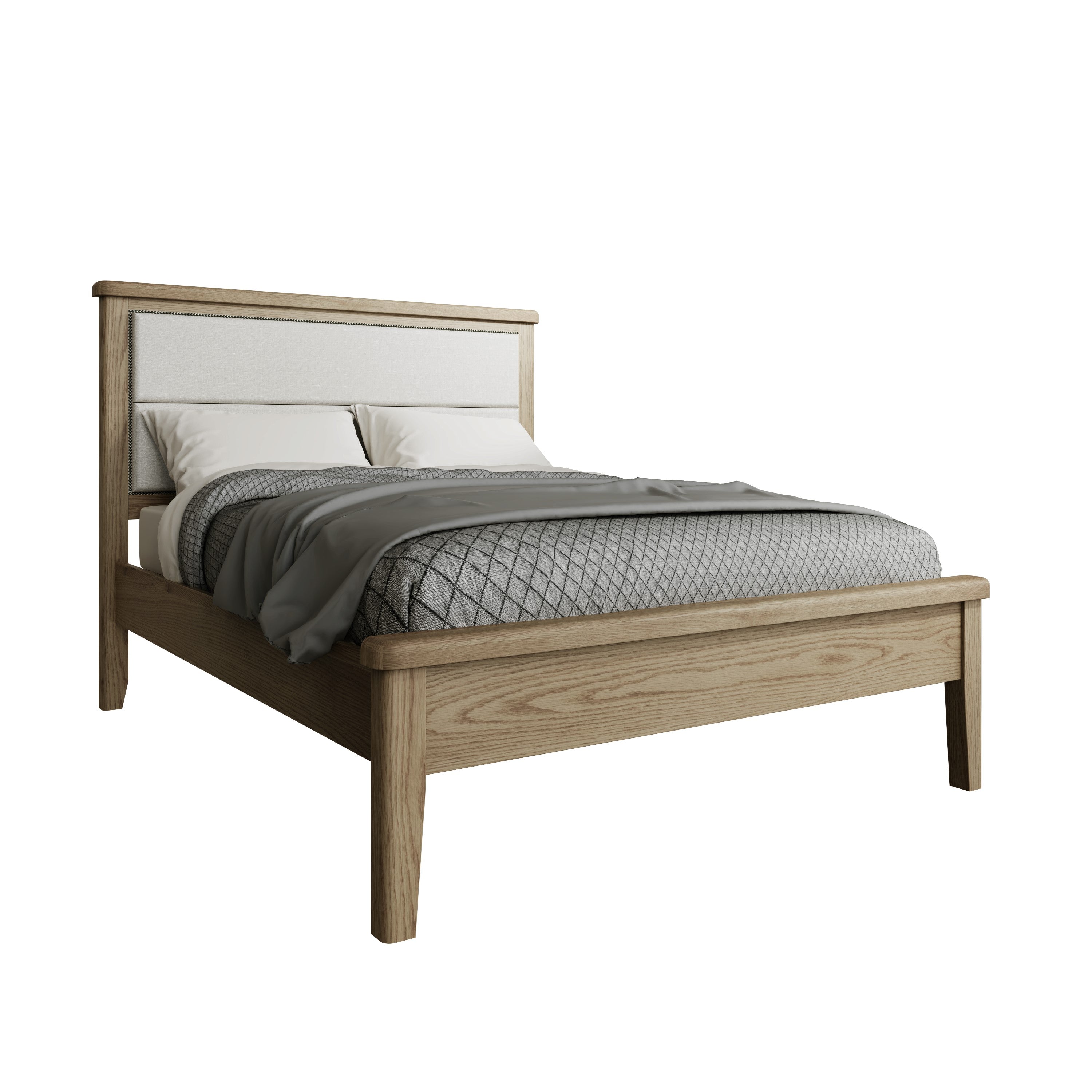 Hove Smoked Oak 5ft Kingsize Bed