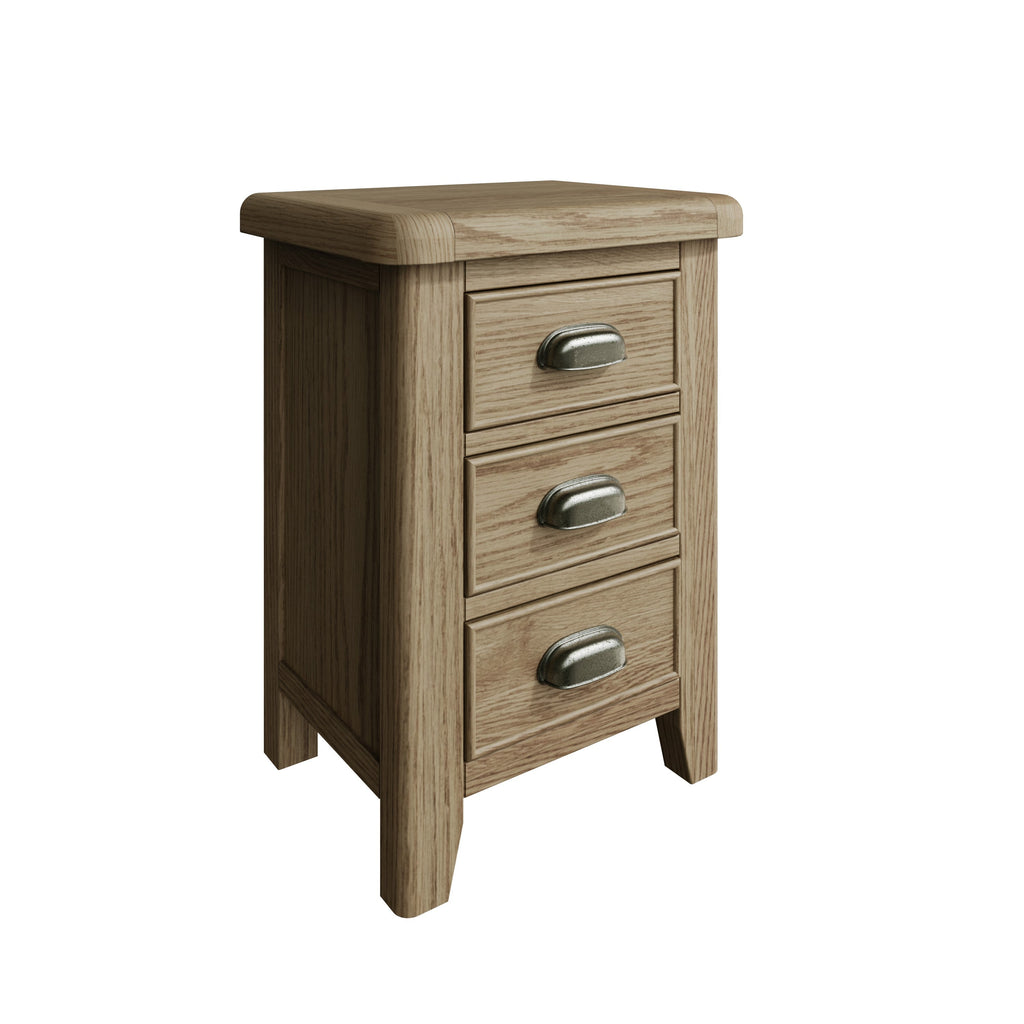 Hove Smoked Oak Bedside Cabinet