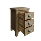 Hove Smoked Oak Bedside Cabinet