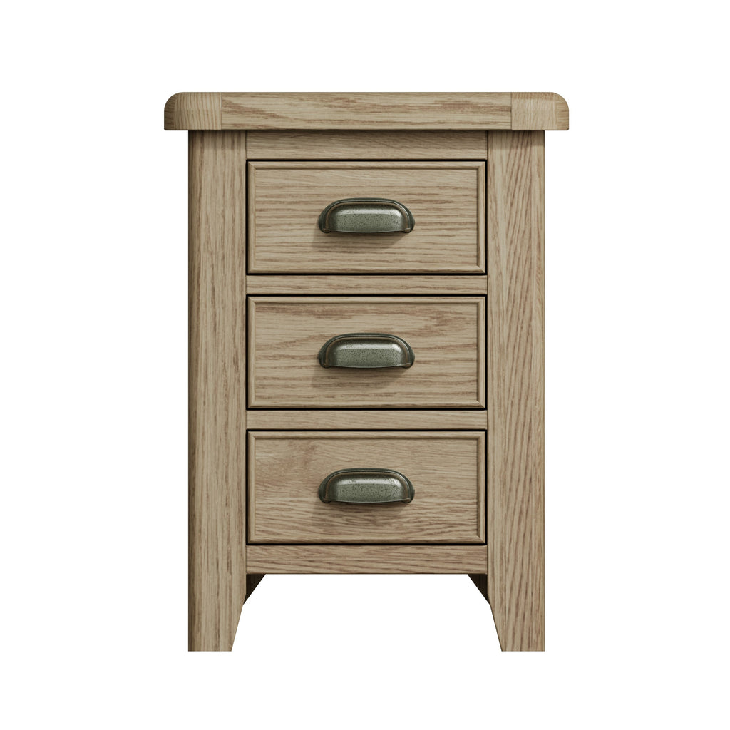 Hove Smoked Oak Bedside Cabinet