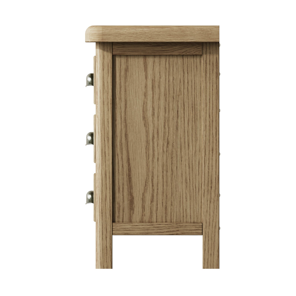 Hove Smoked Oak Bedside Cabinet