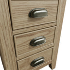 Hove Smoked Oak Bedside Cabinet