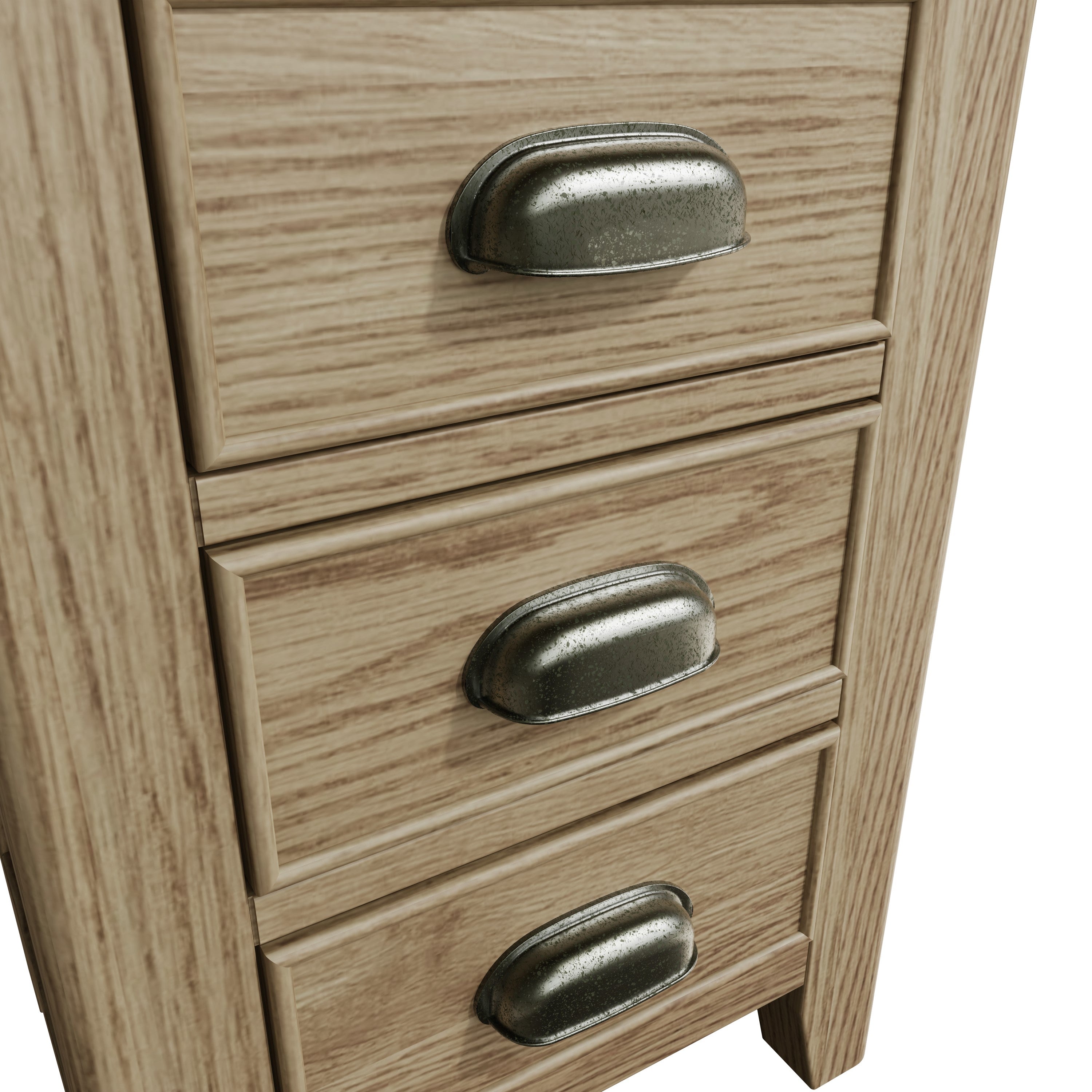 Hove Smoked Oak Bedside Cabinet