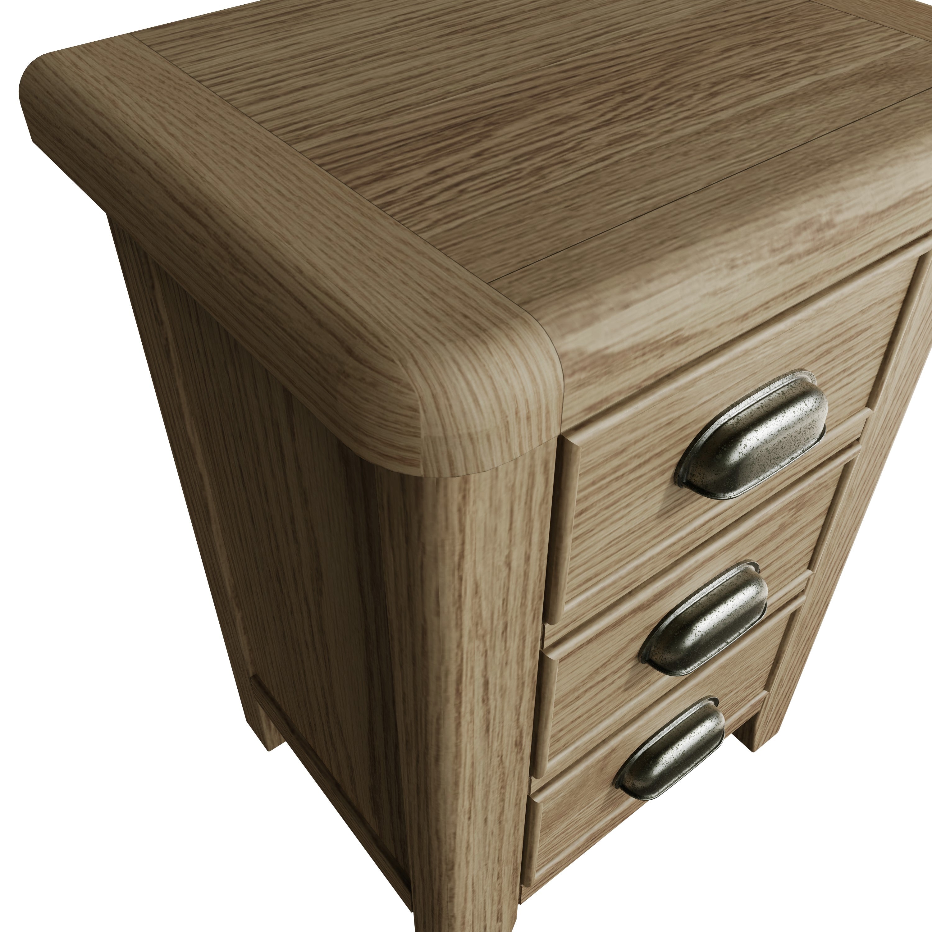 Hove Smoked Oak Bedside Cabinet