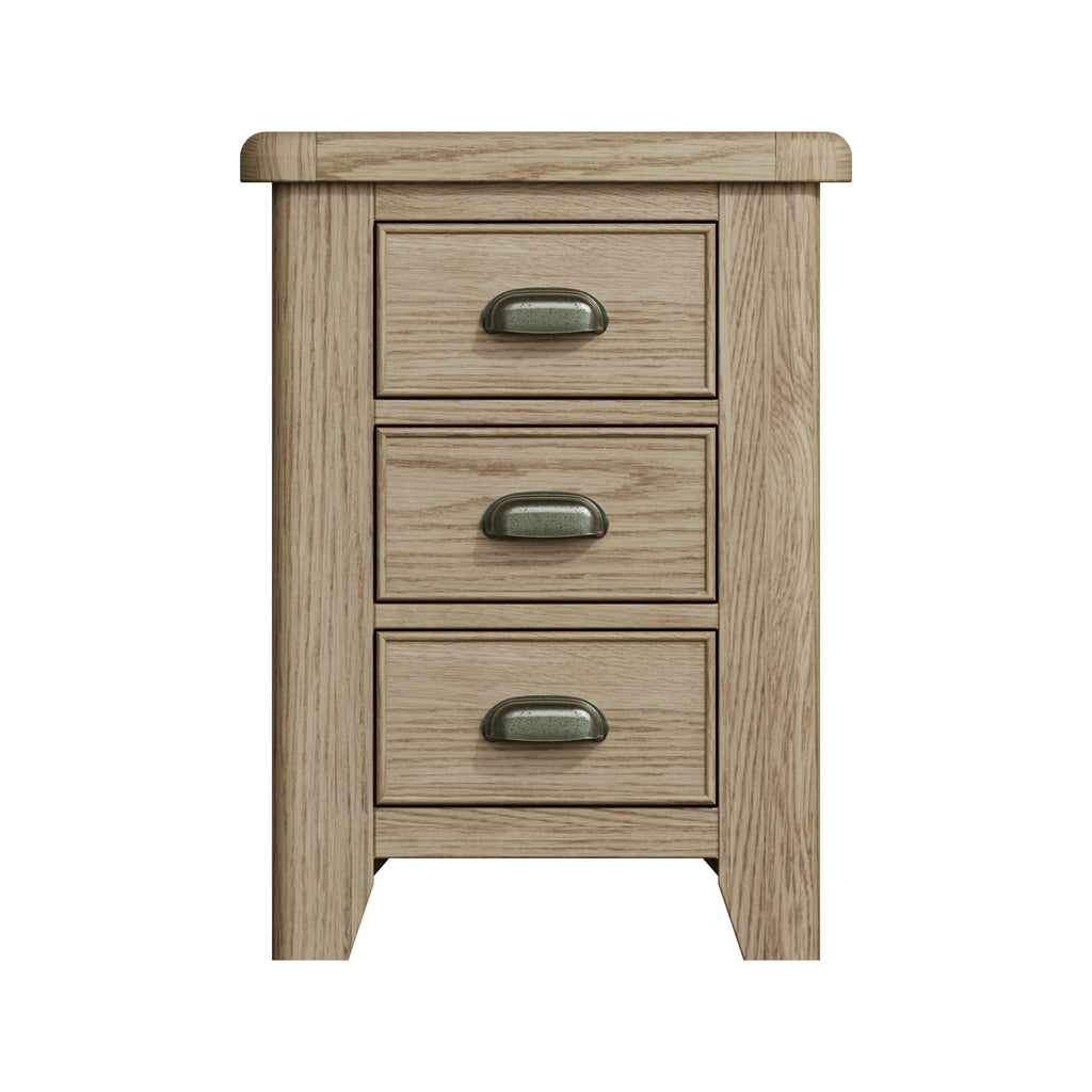 Hove Smoked Oak Large Bedside Cabinet