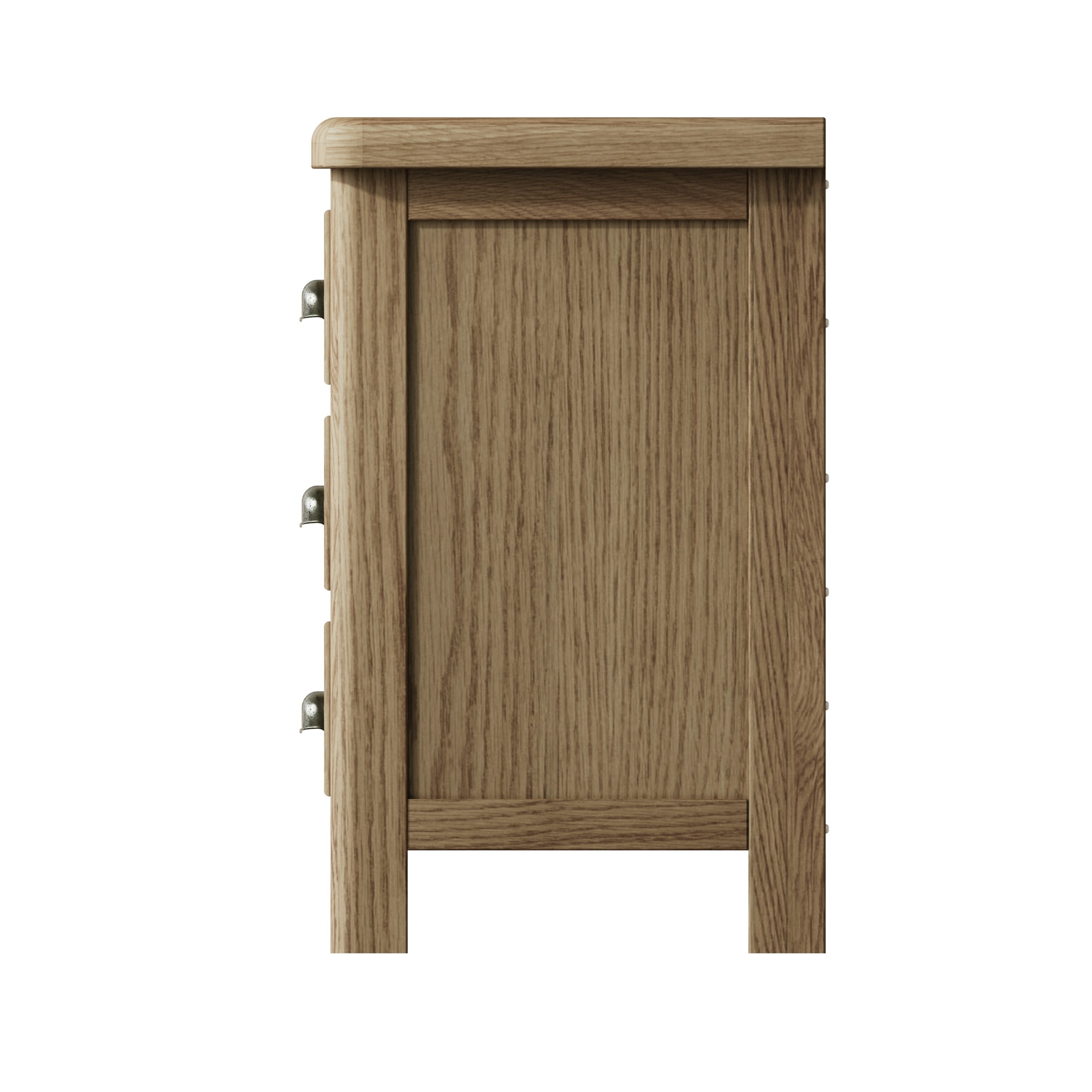 Hove Smoked Oak Large Bedside Cabinet
