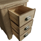 Hove Smoked Oak Large Bedside Cabinet
