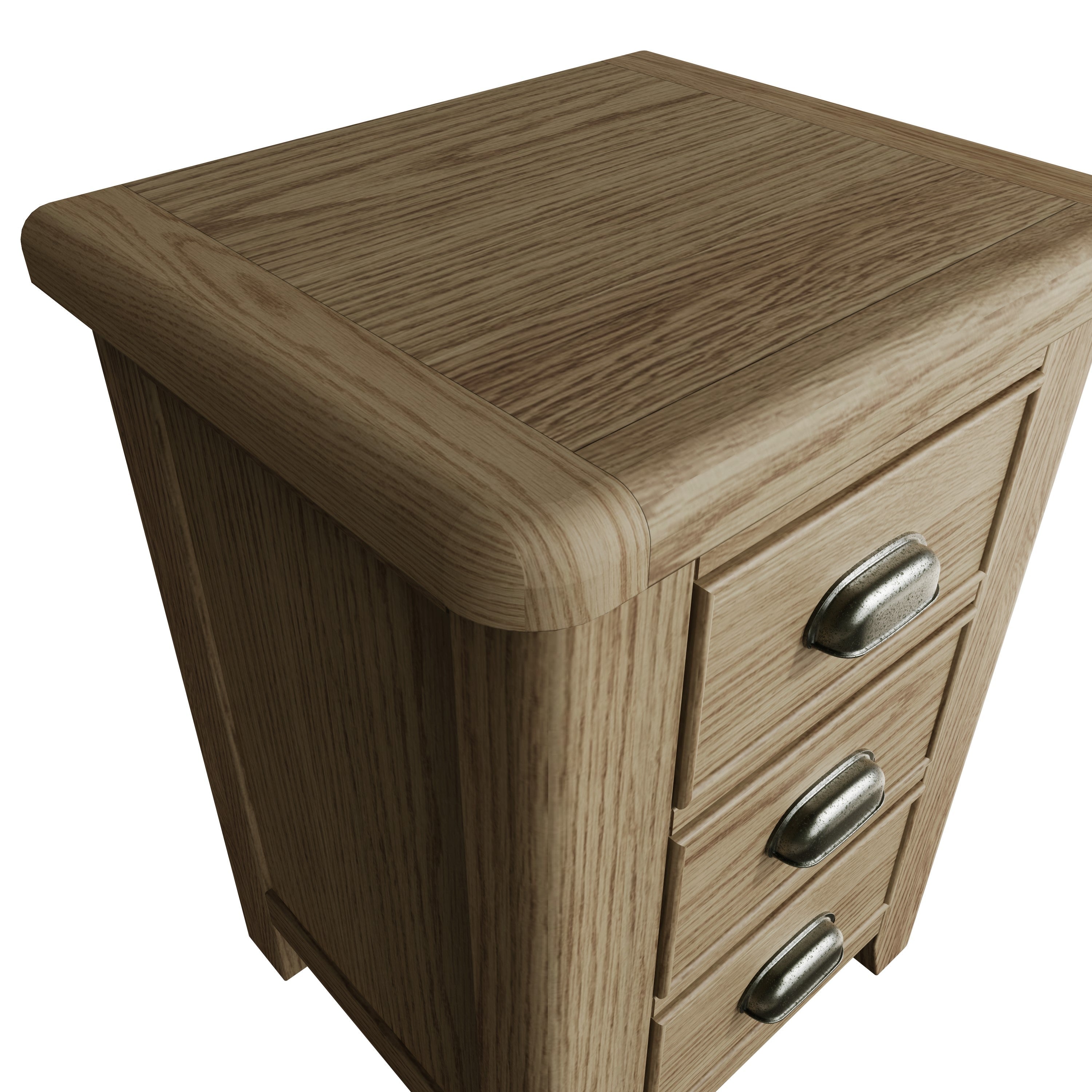Hove Smoked Oak Large Bedside Cabinet