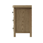 Hove Smoked Oak Extra Large Bedside Cabinet