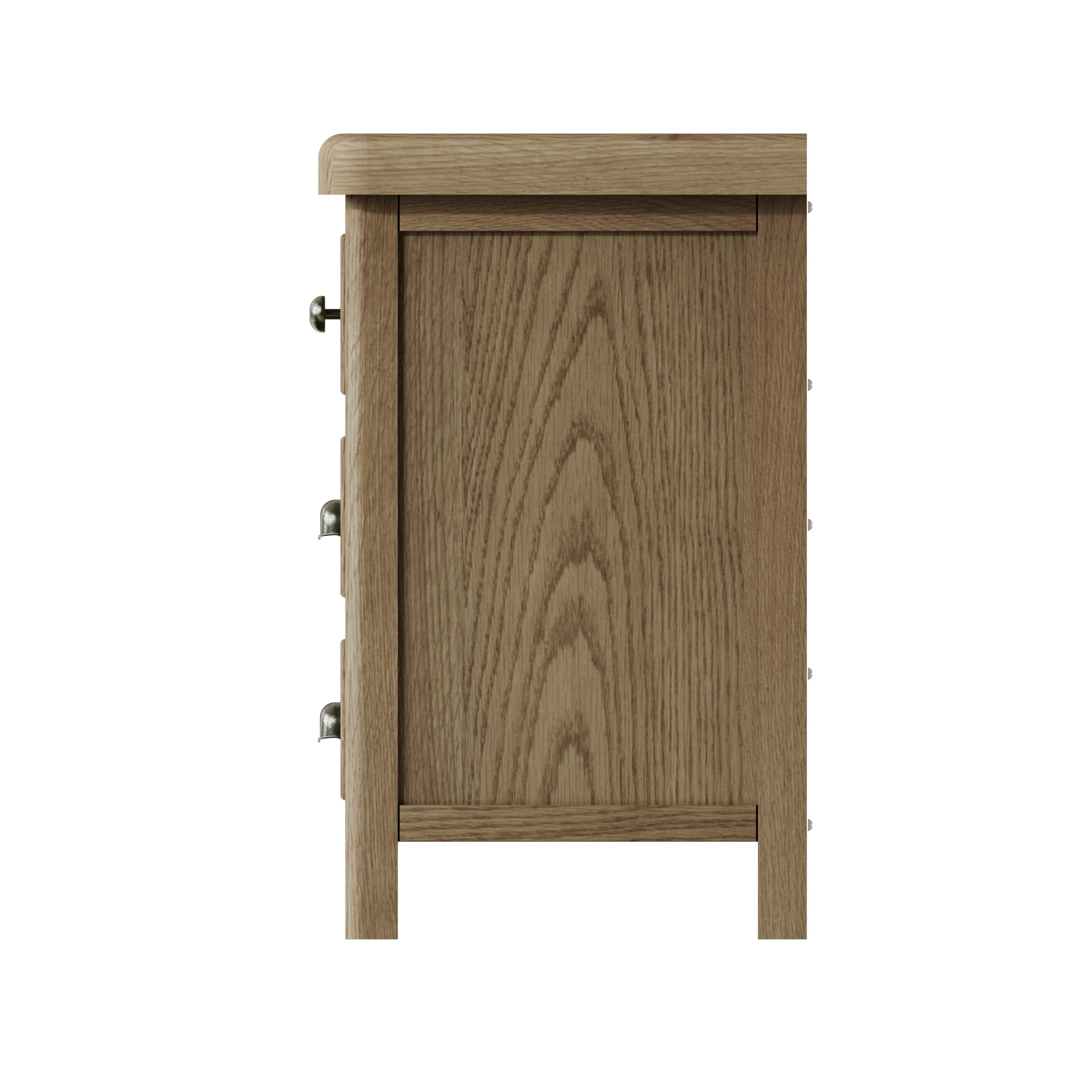Hove Smoked Oak Extra Large Bedside Cabinet