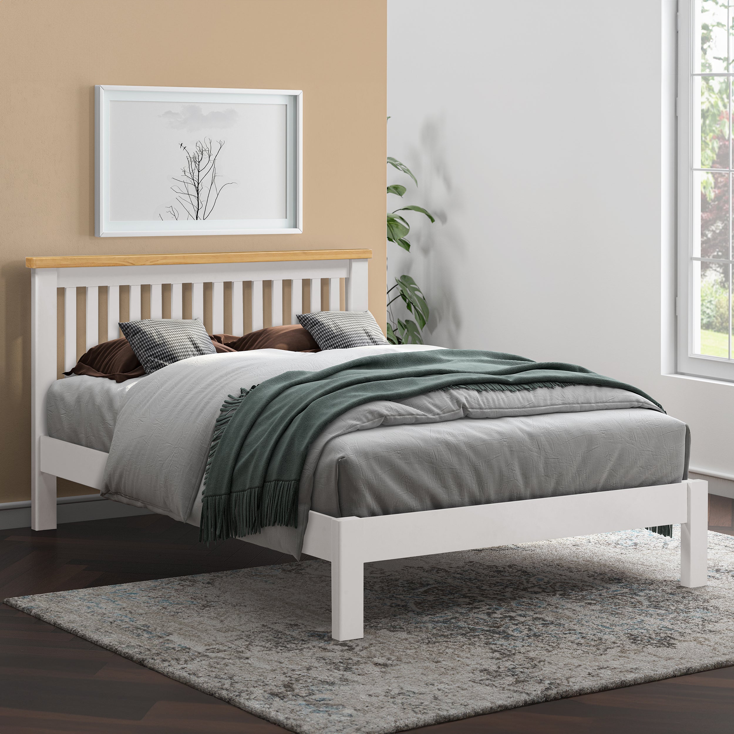 Gloucester Stone 4ft 6' Double Bed