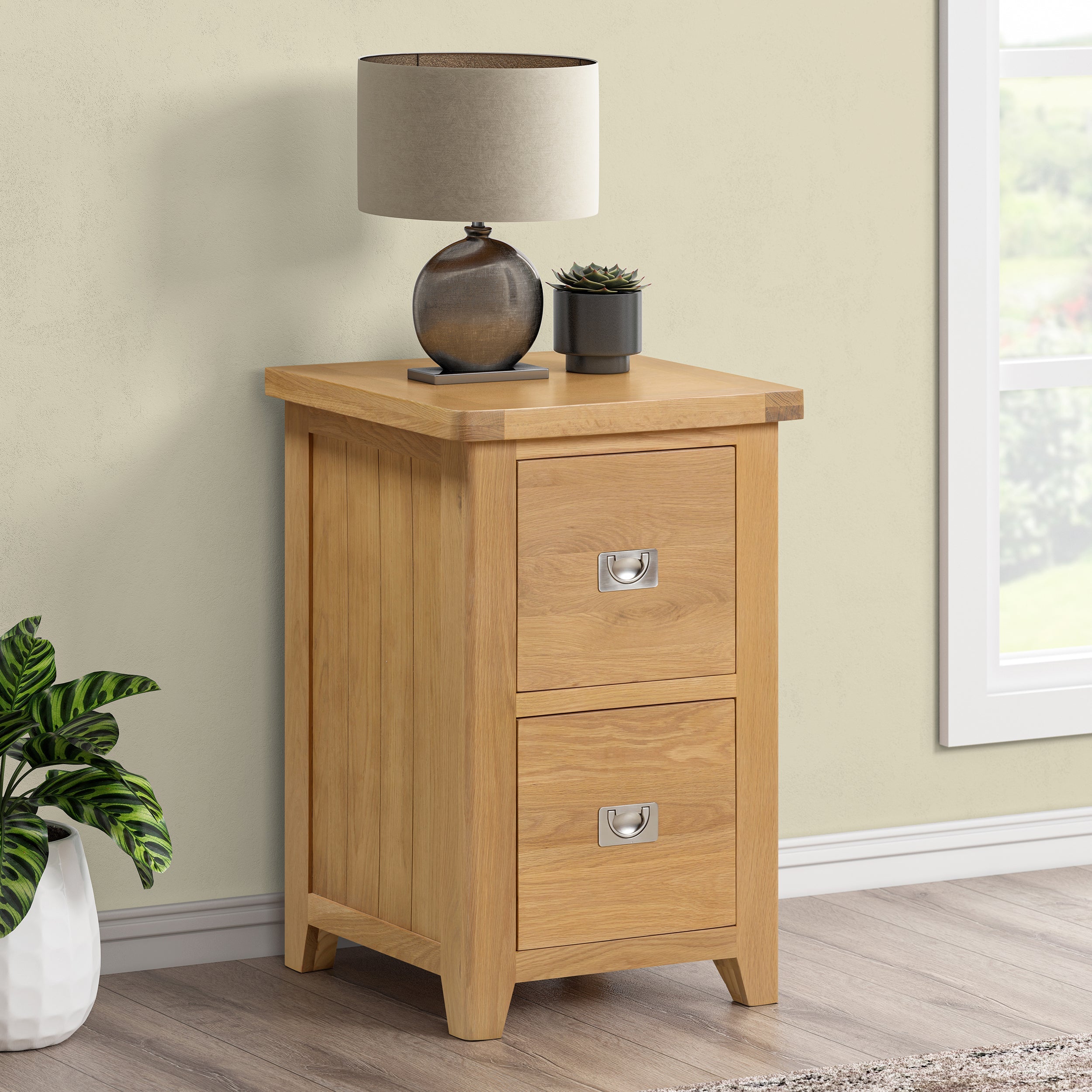 Gloucester Oak Filing Cabinet