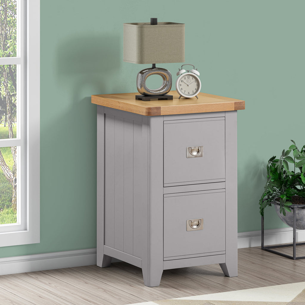 Gloucester Grey Filing Cabinet