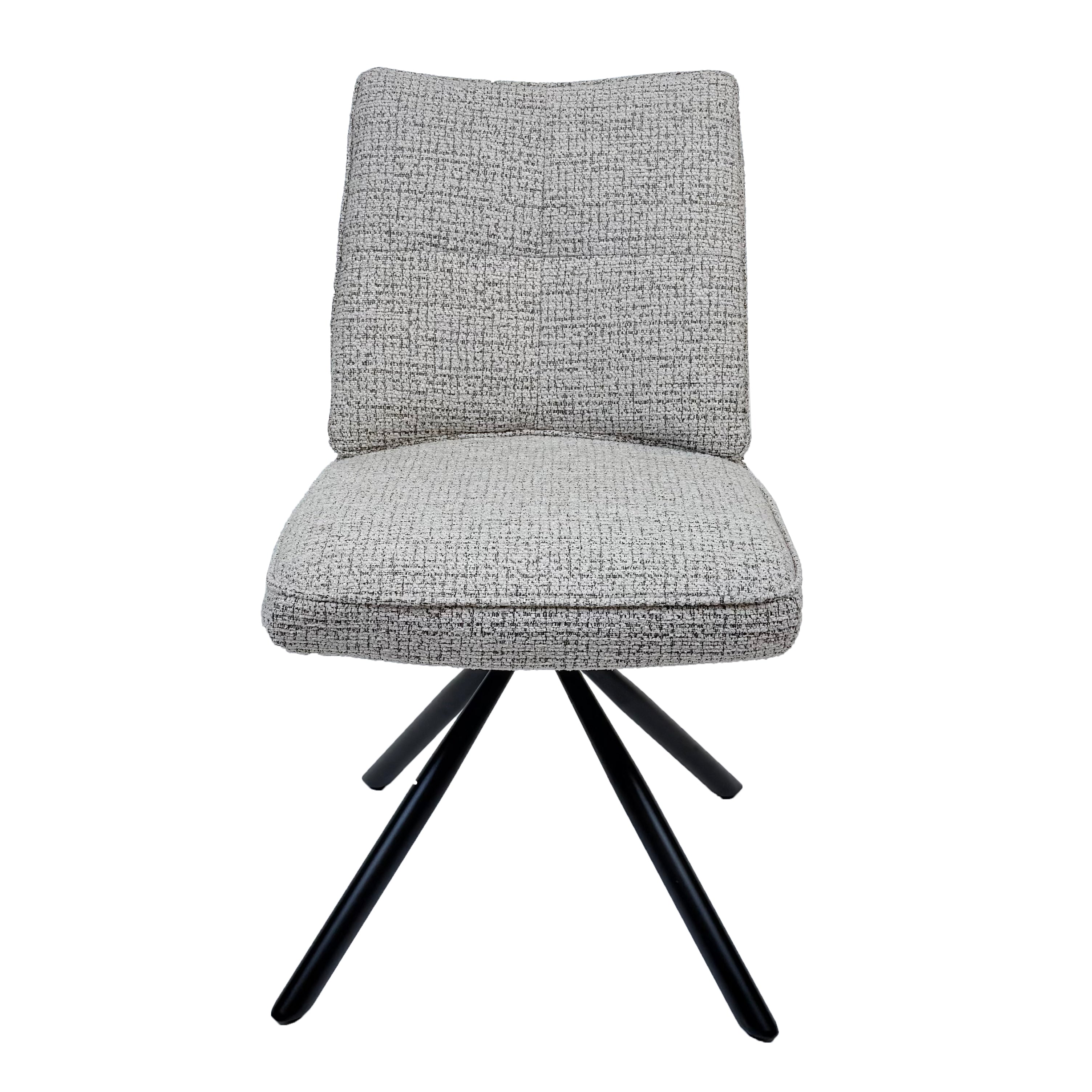 Houston Boucle Dining Chair | Smudge Grey