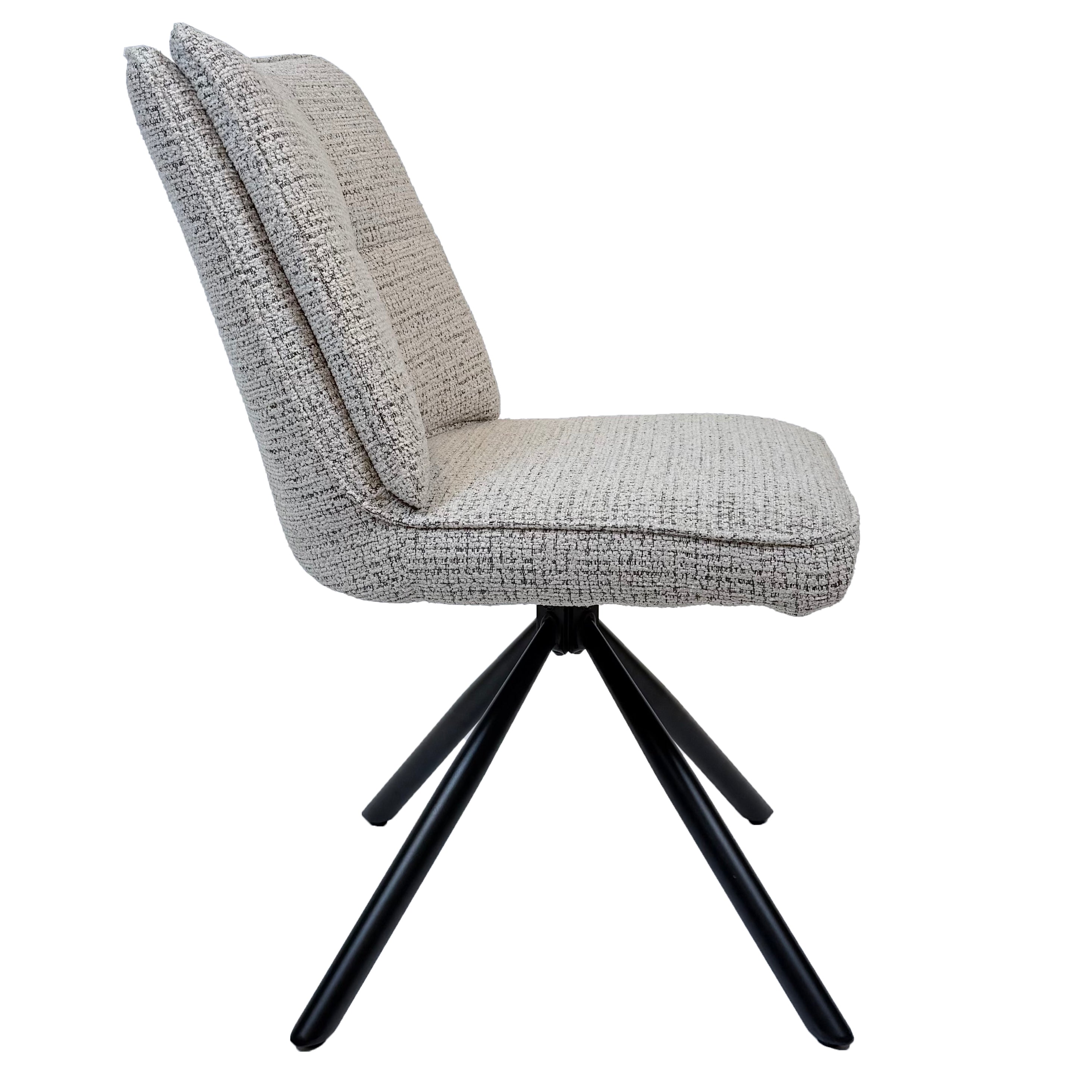 Houston Boucle Dining Chair | Smudge Grey