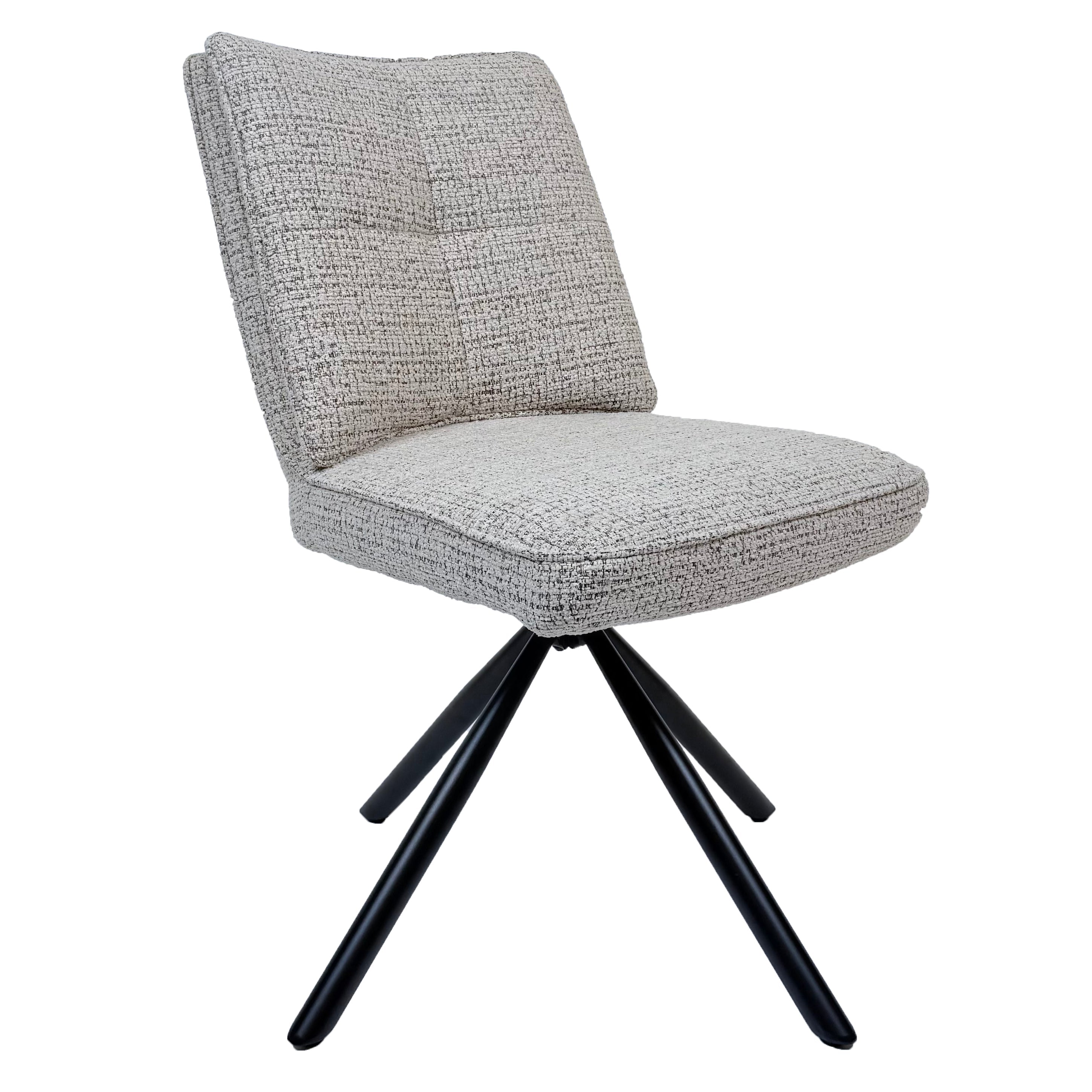 Houston Boucle Dining Chair | Smudge Grey
