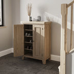 Hove Smoked Oak Shoe Cabinet
