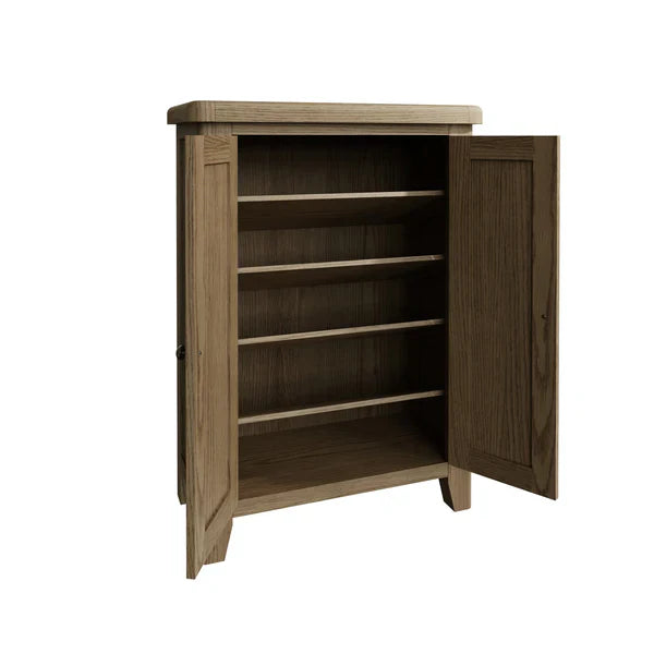 Hove Smoked Oak Shoe Cabinet