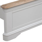 Brighton Grey Painted 4ft 6' Double Bed - Grade B