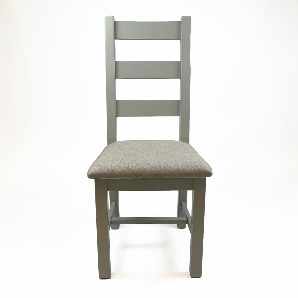 Cambridge Grey Painted Oak Ladder Back Dining Chair
