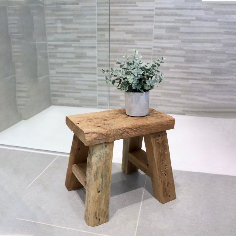 Ancient Mariner Small Rustic Stool