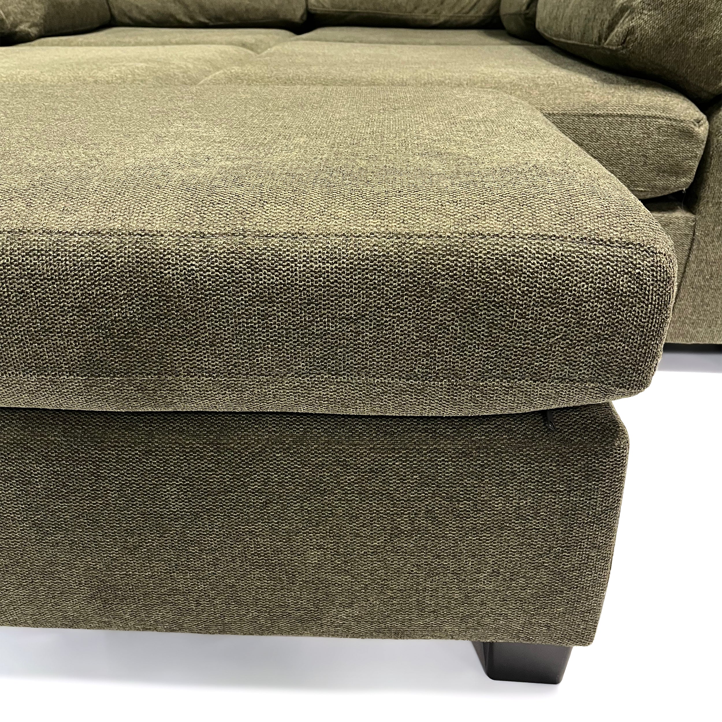 Knightsbridge Forest Green Full Corner Modular Sofa