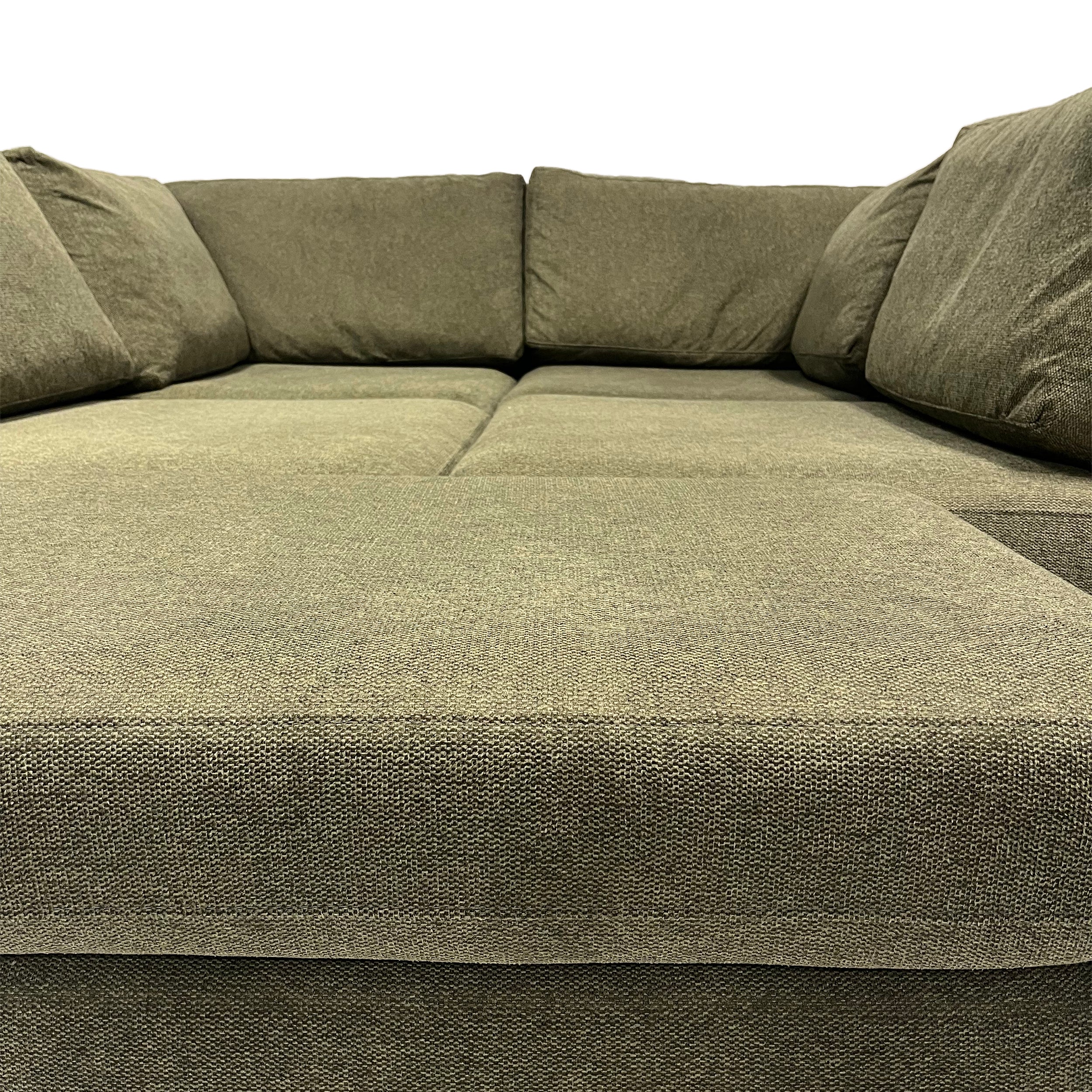 Knightsbridge Forest Green Full Corner Modular Sofa