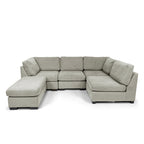 Knightsbridge Grey Full Corner Modular Sofa