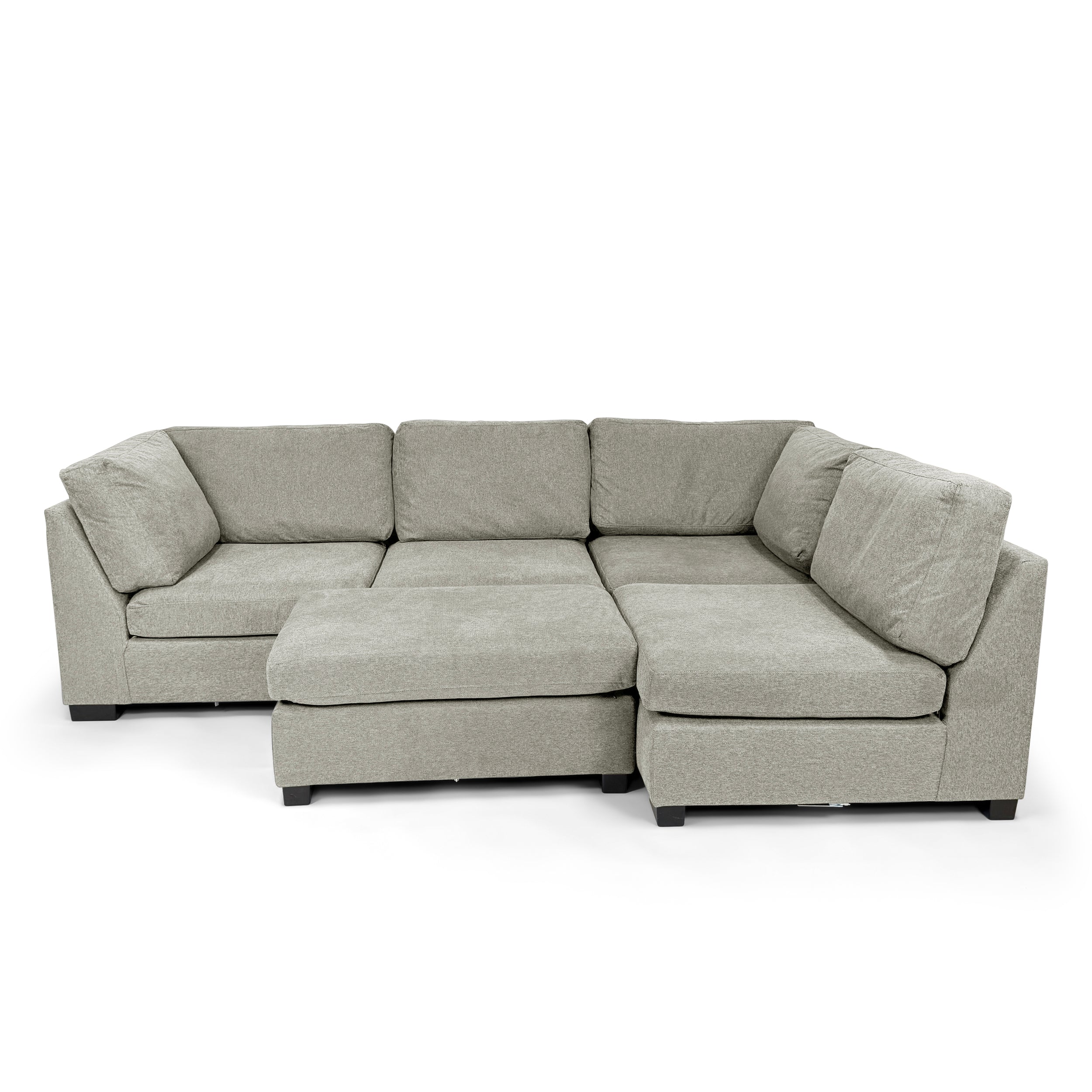 Knightsbridge Grey Full Corner Modular Sofa