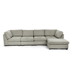 Knightsbridge Grey Full Corner Modular Sofa