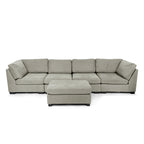Knightsbridge Grey Full Corner Modular Sofa