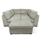 Knightsbridge Grey Full Corner Modular Sofa