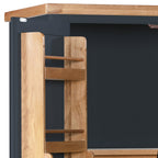 Cambridge Blue Painted Oak Larder Unit