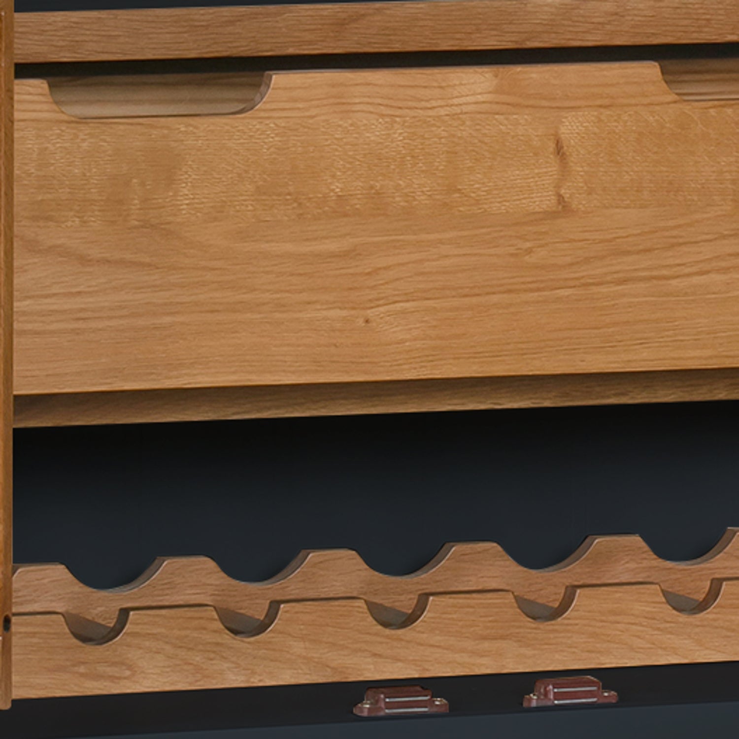 Cambridge Blue Painted Oak Larder Unit