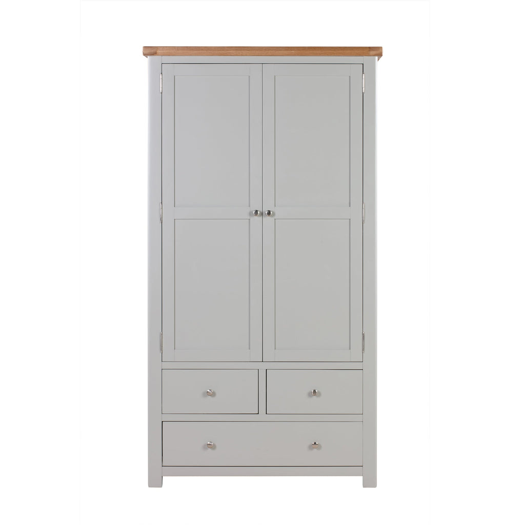 Cambridge Grey Painted Oak Larder Unit