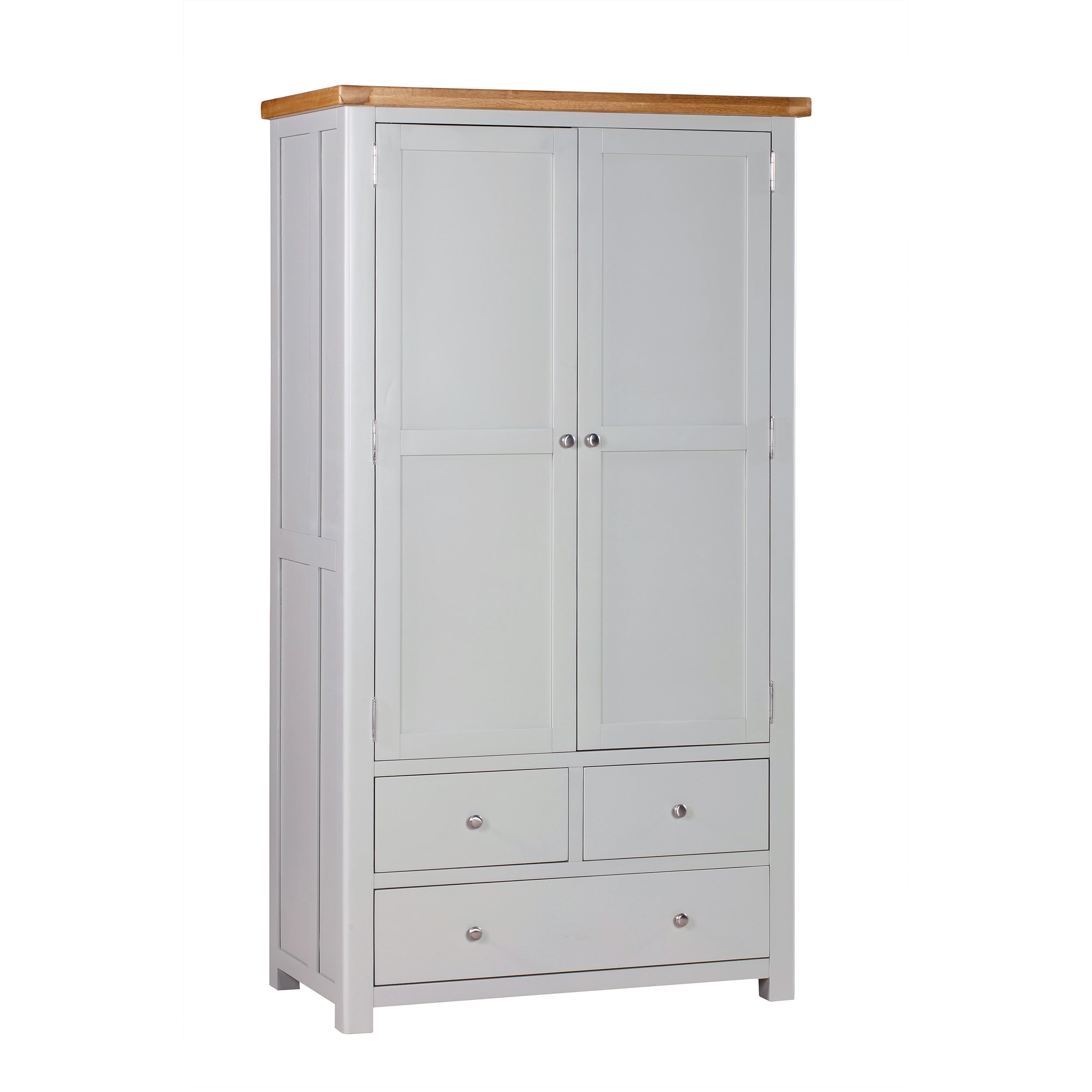 Cambridge Grey Painted Oak Larder Unit