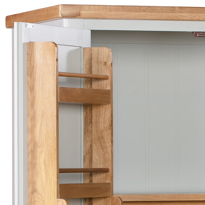 Cambridge Grey Painted Oak Larder Unit