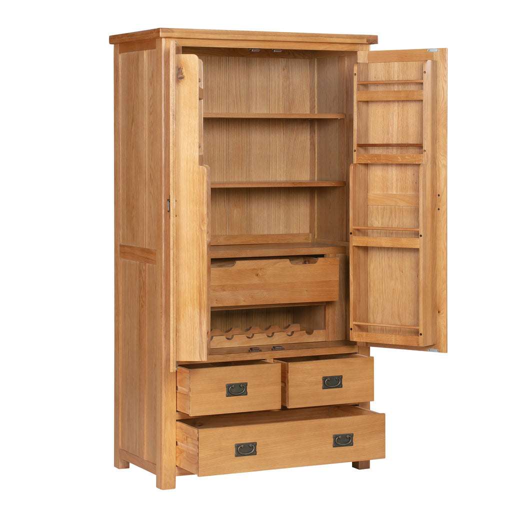 Cambridge Oak Larder Unit